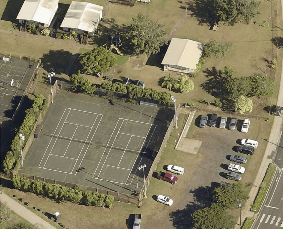 Elsie H. Wilcox Elementary School pickleball courts