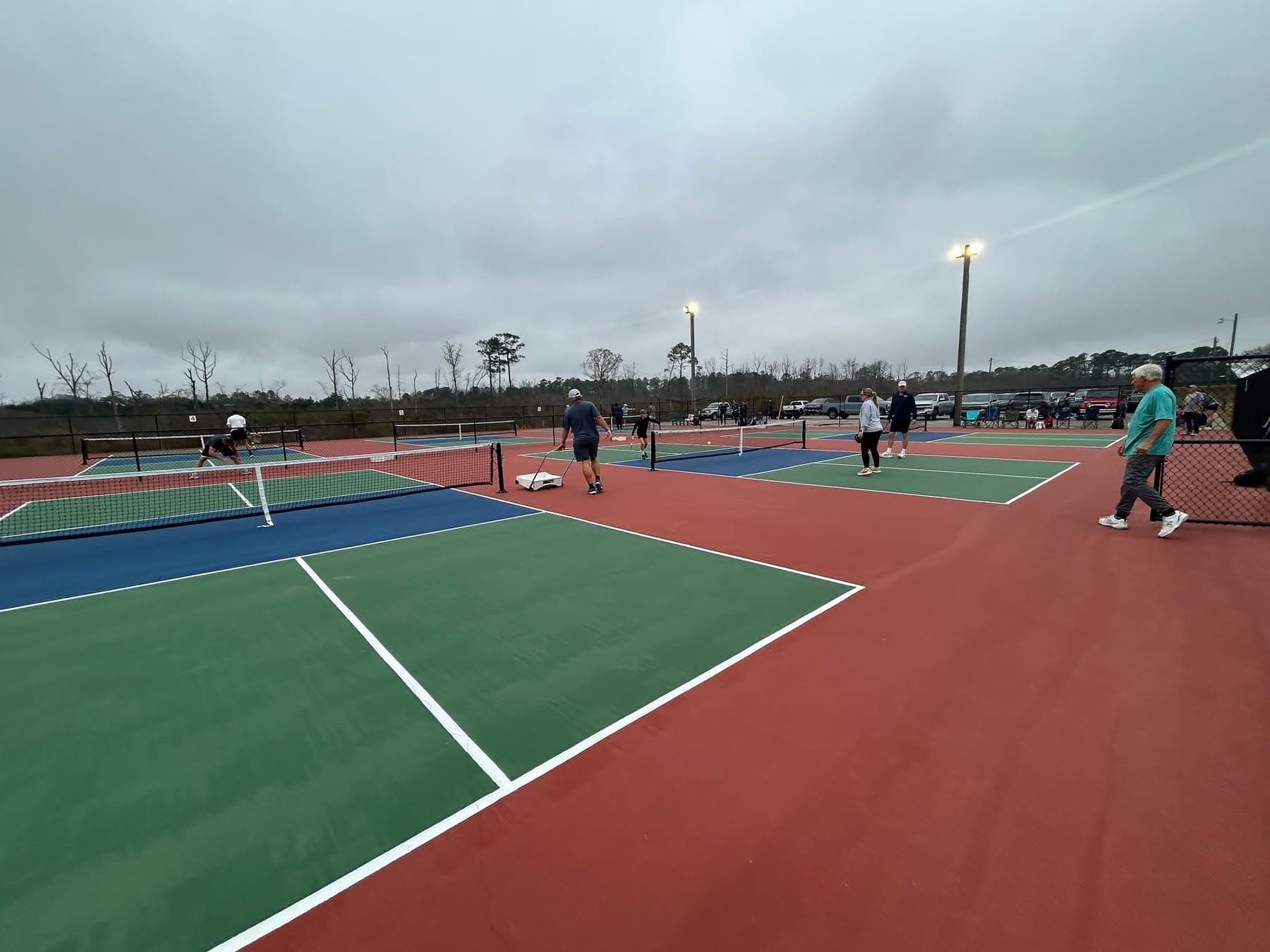 Bacon County Recreation Department pickleball courts