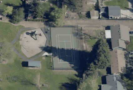 Willamette Manor Park pickleball courts