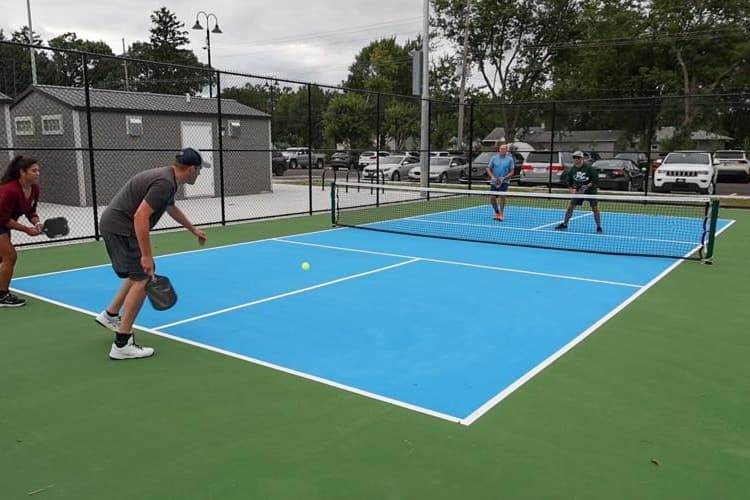 Saurmon Woods pickleball courts