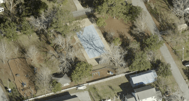 Town of Oriental Court pickleball courts