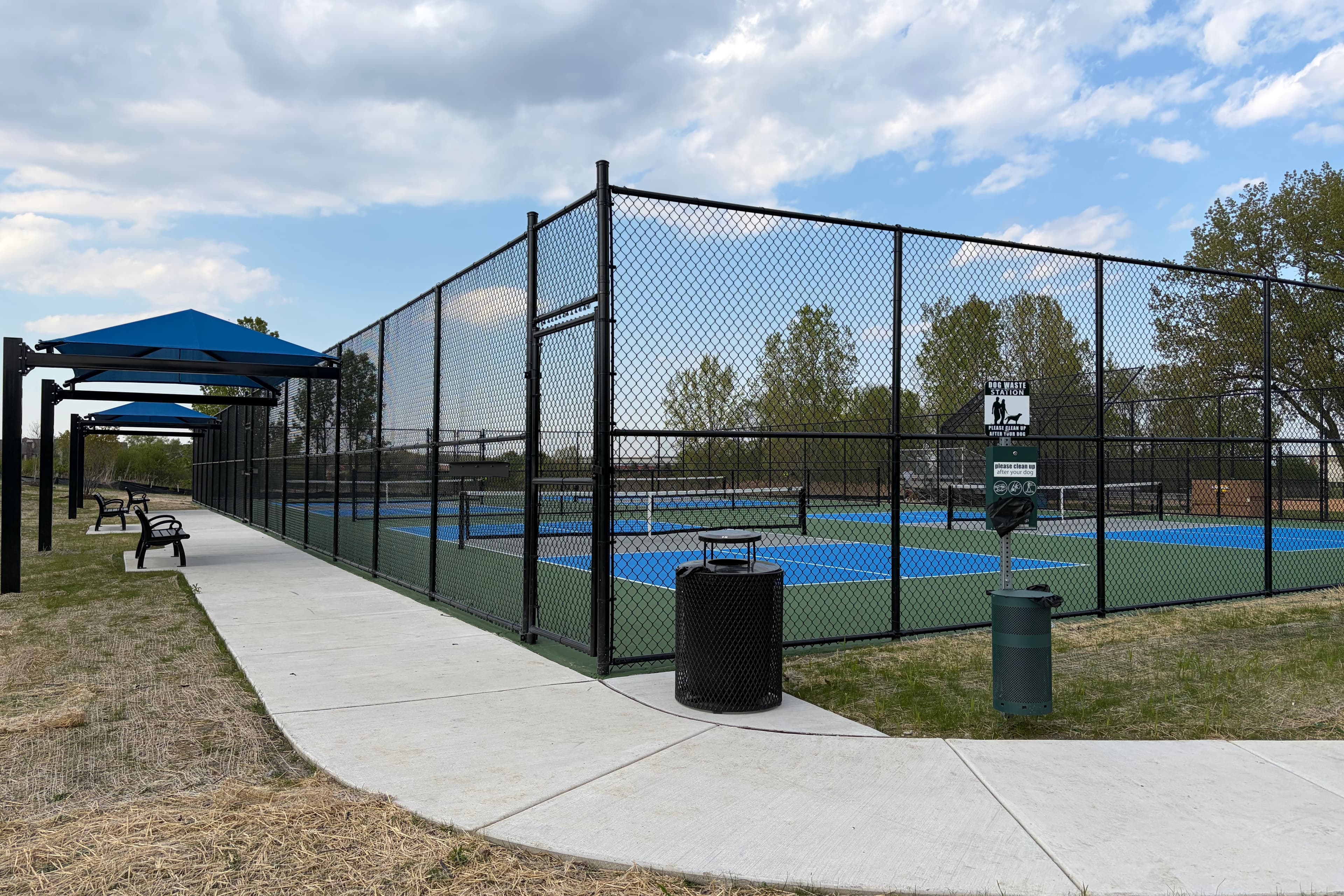 Town Center  Park pickleball courts