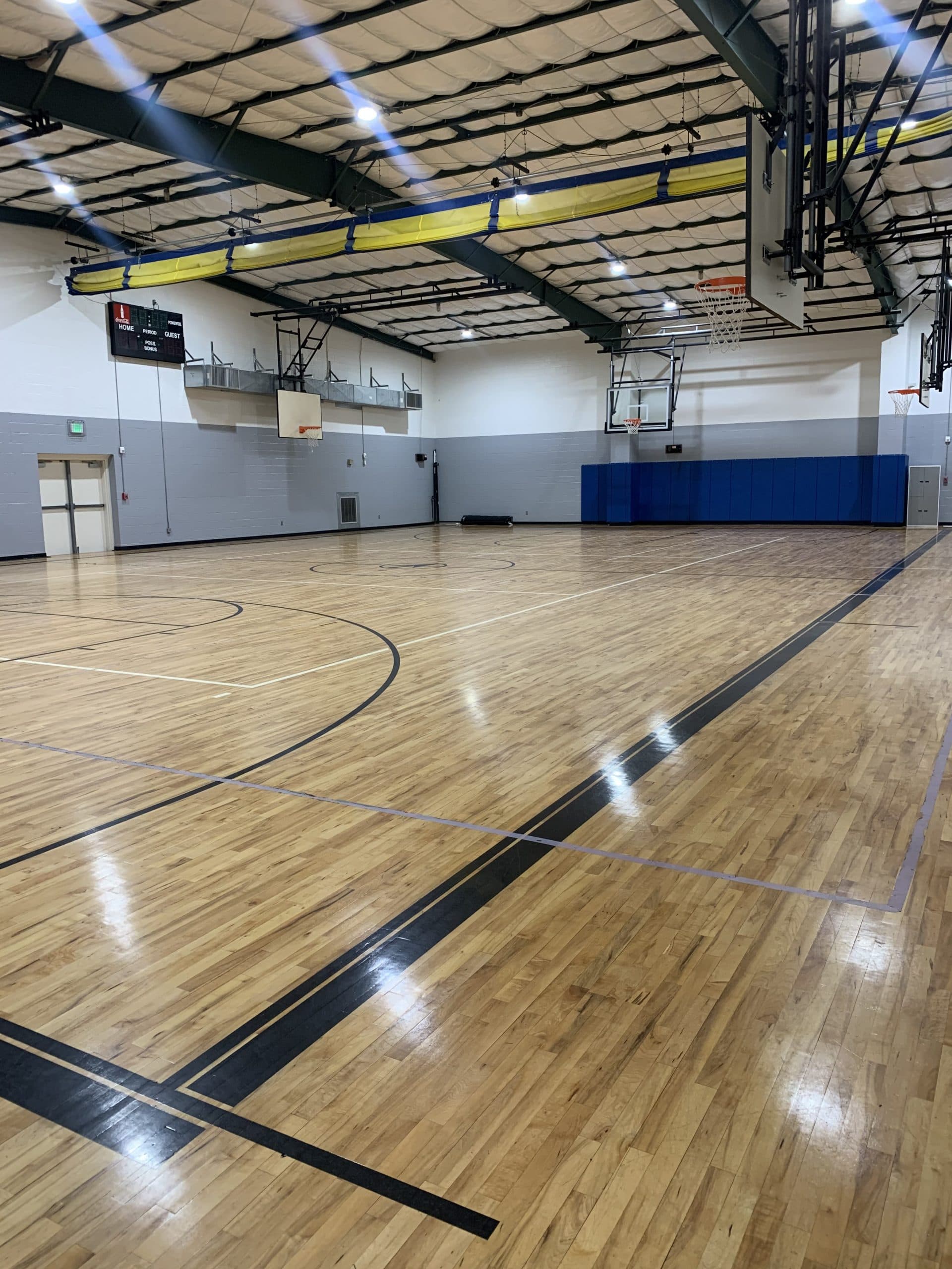 Forge Fitness Powered by CrossFit Shades pickleball courts