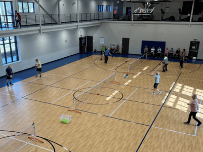 Albaugh Family Senior Community Center pickleball courts