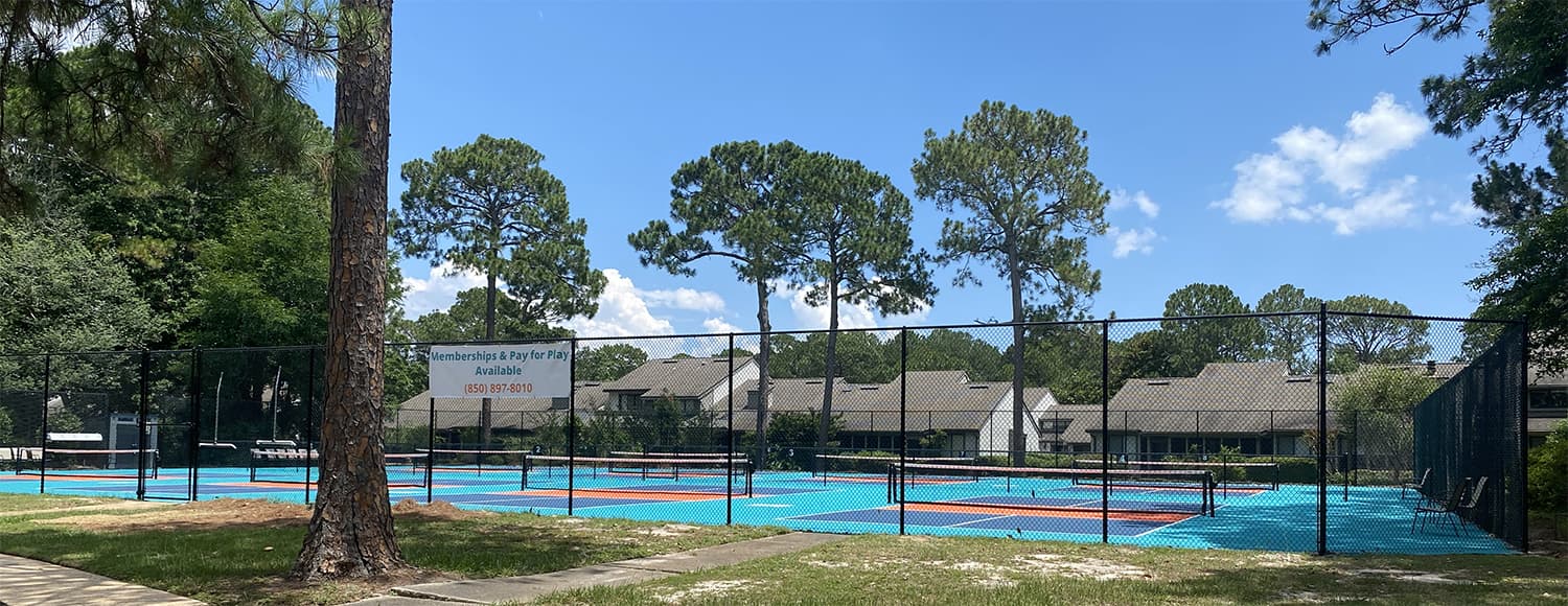 Bluewater Bay/ECT Pickleball pickleball courts