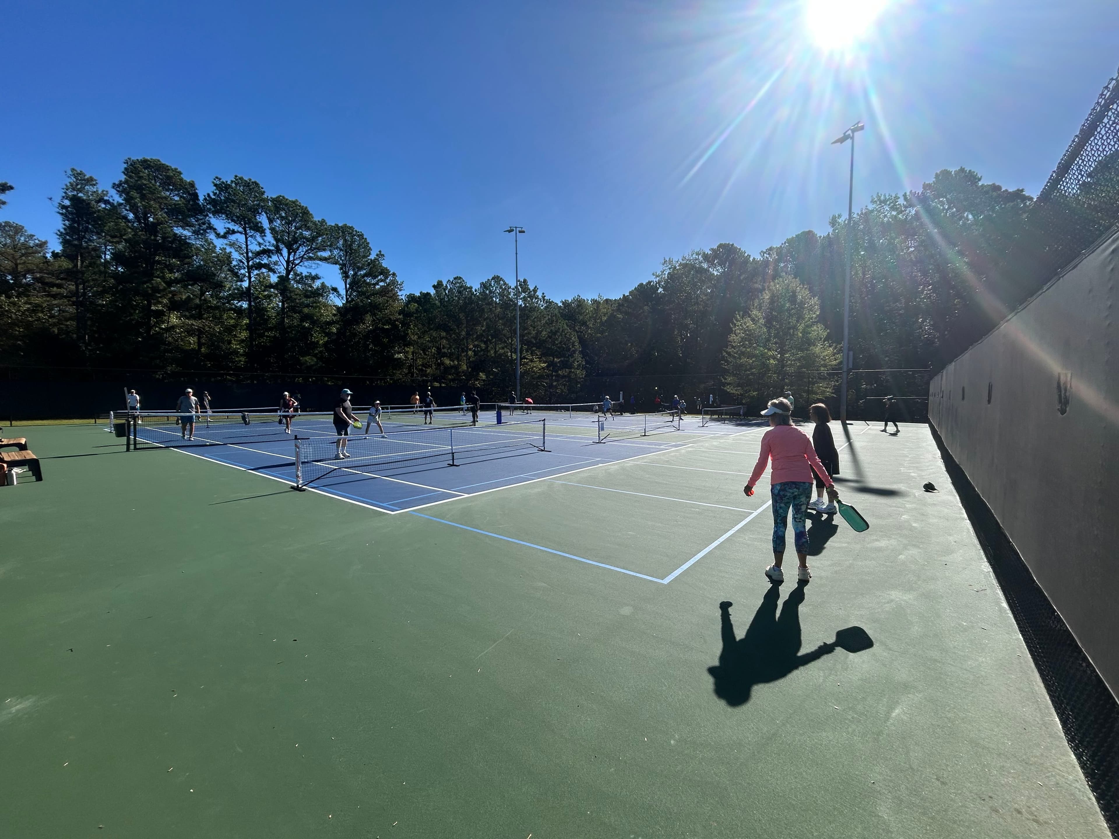 Henderson Park pickleball courts