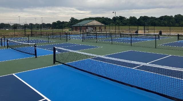 Robert E Glazebrook Community Park pickleball courts