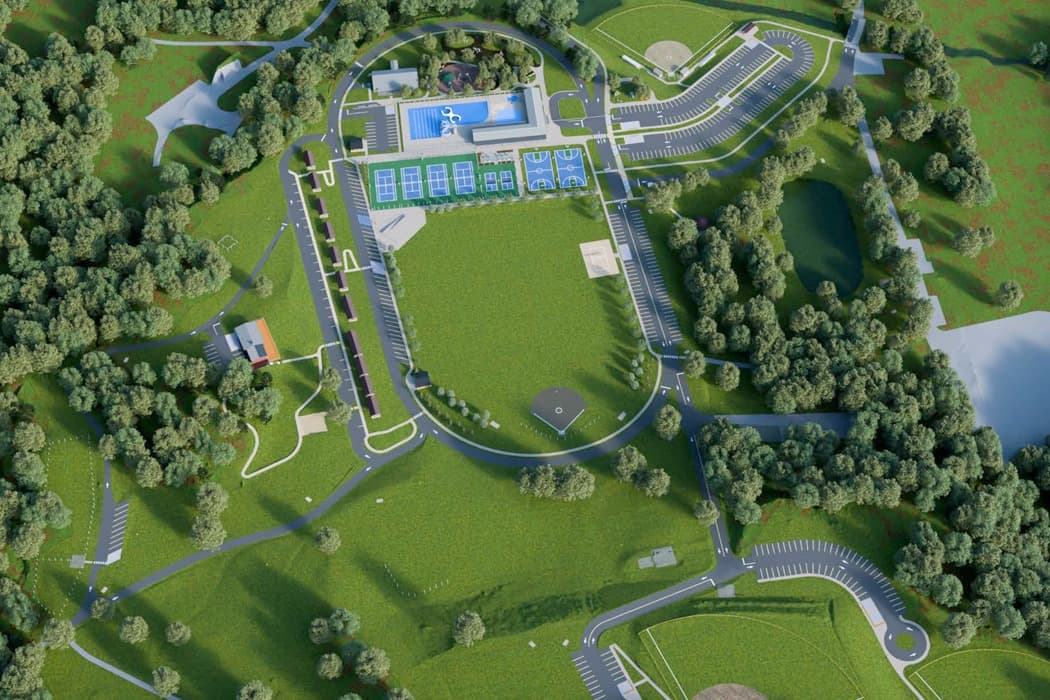 East Palestine City Park pickleball courts