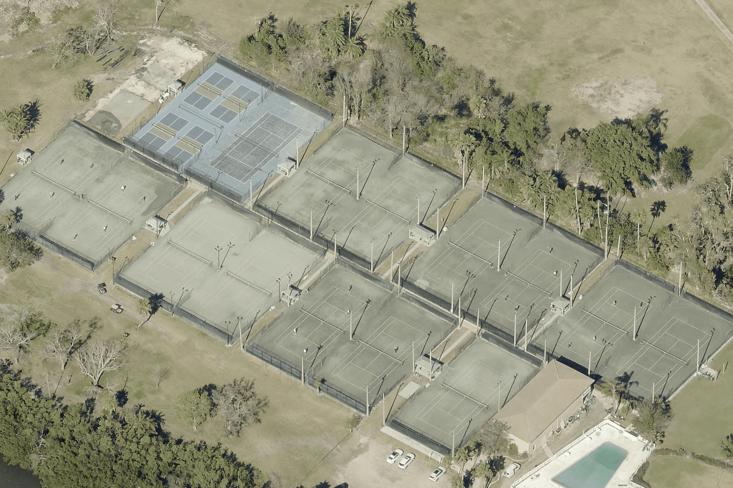 Seminole Lake Family Tennis Center pickleball courts