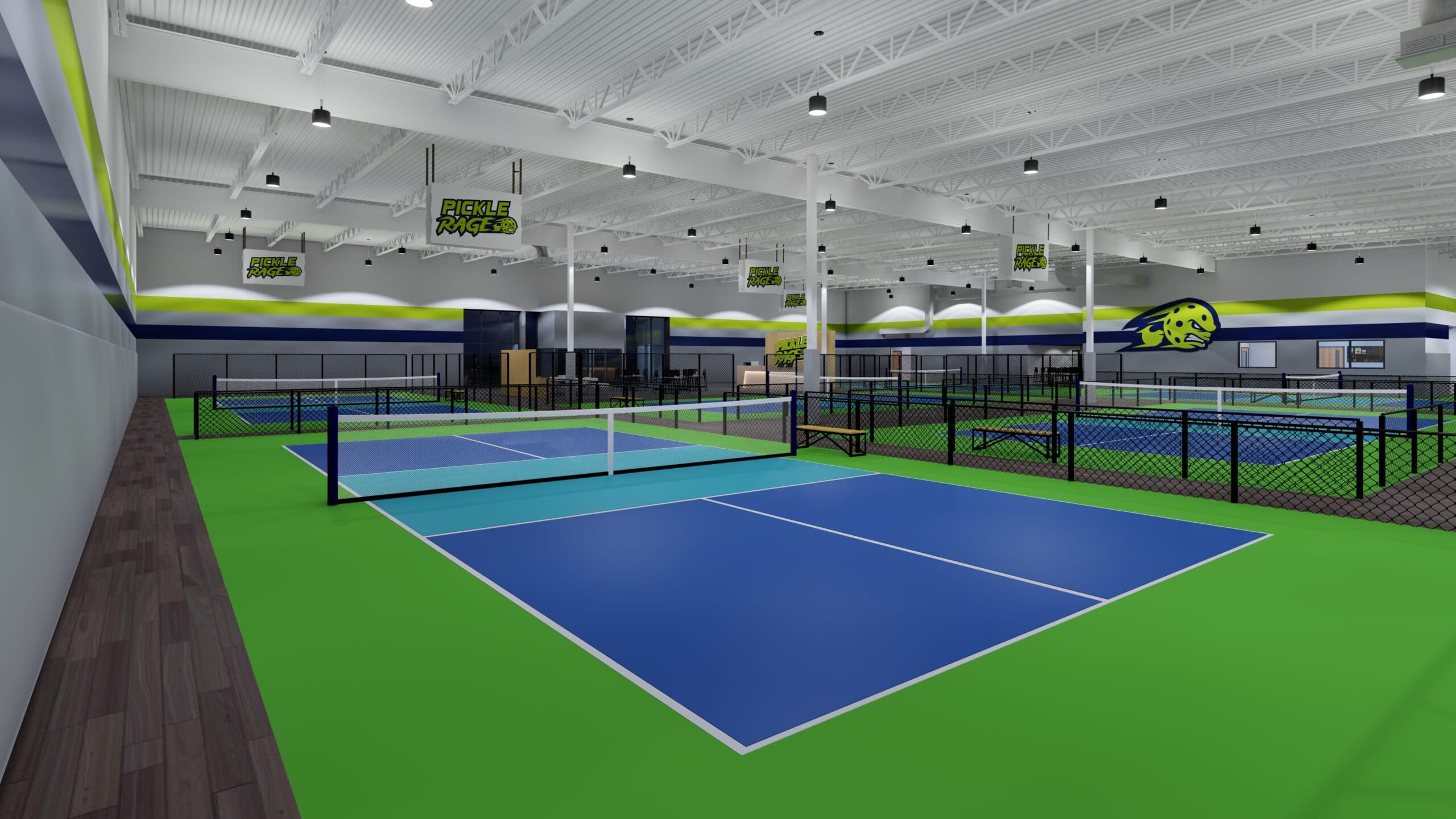 PickleRage - Mobile pickleball courts