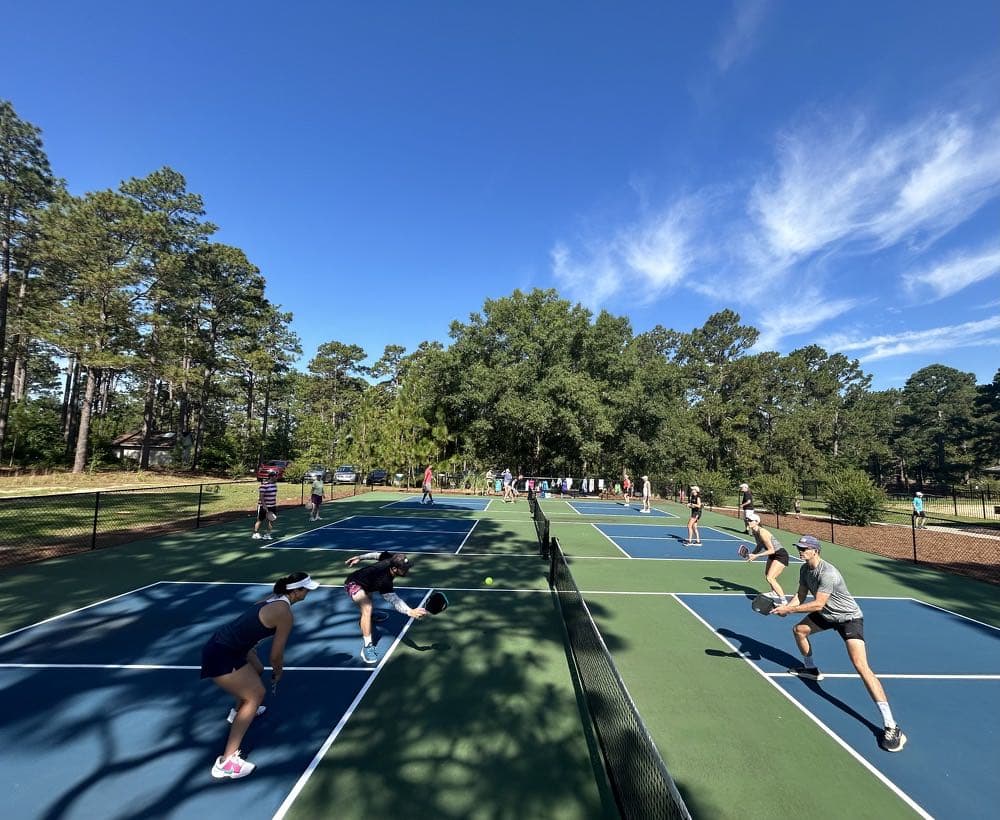 Foxfire Village pickleball courts