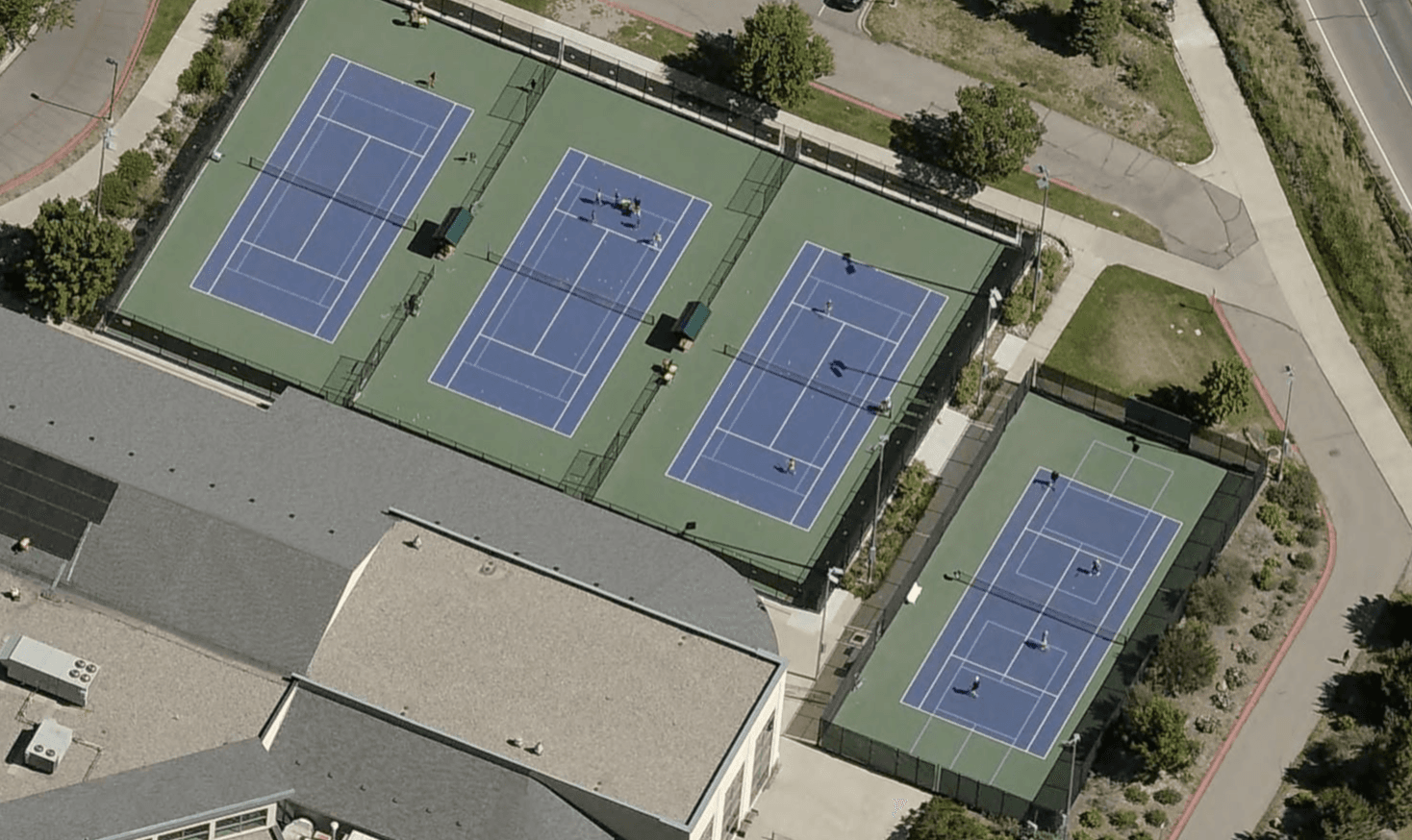 Glenwood Springs Community Center pickleball courts