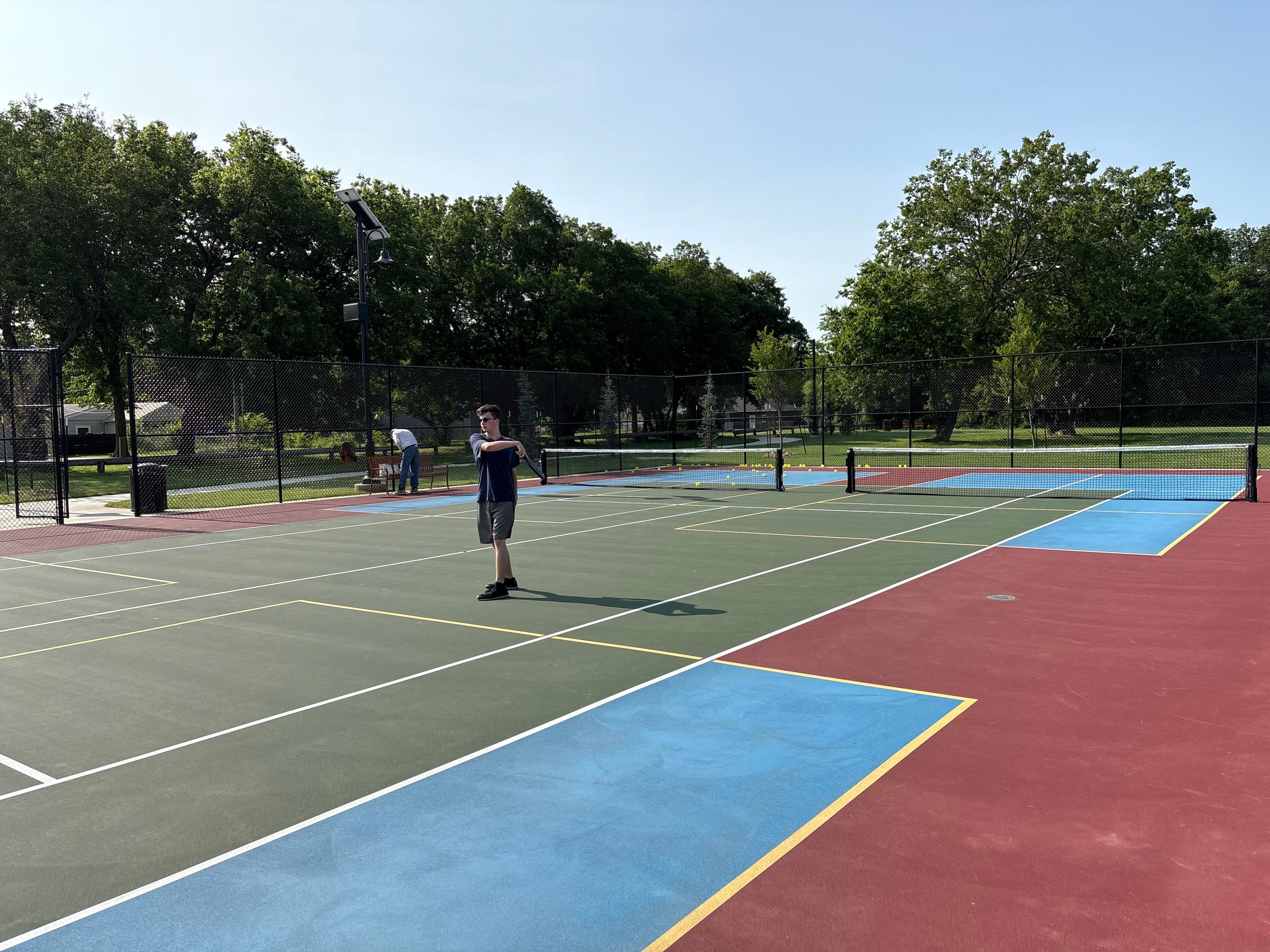 Skiatook Central Park pickleball courts