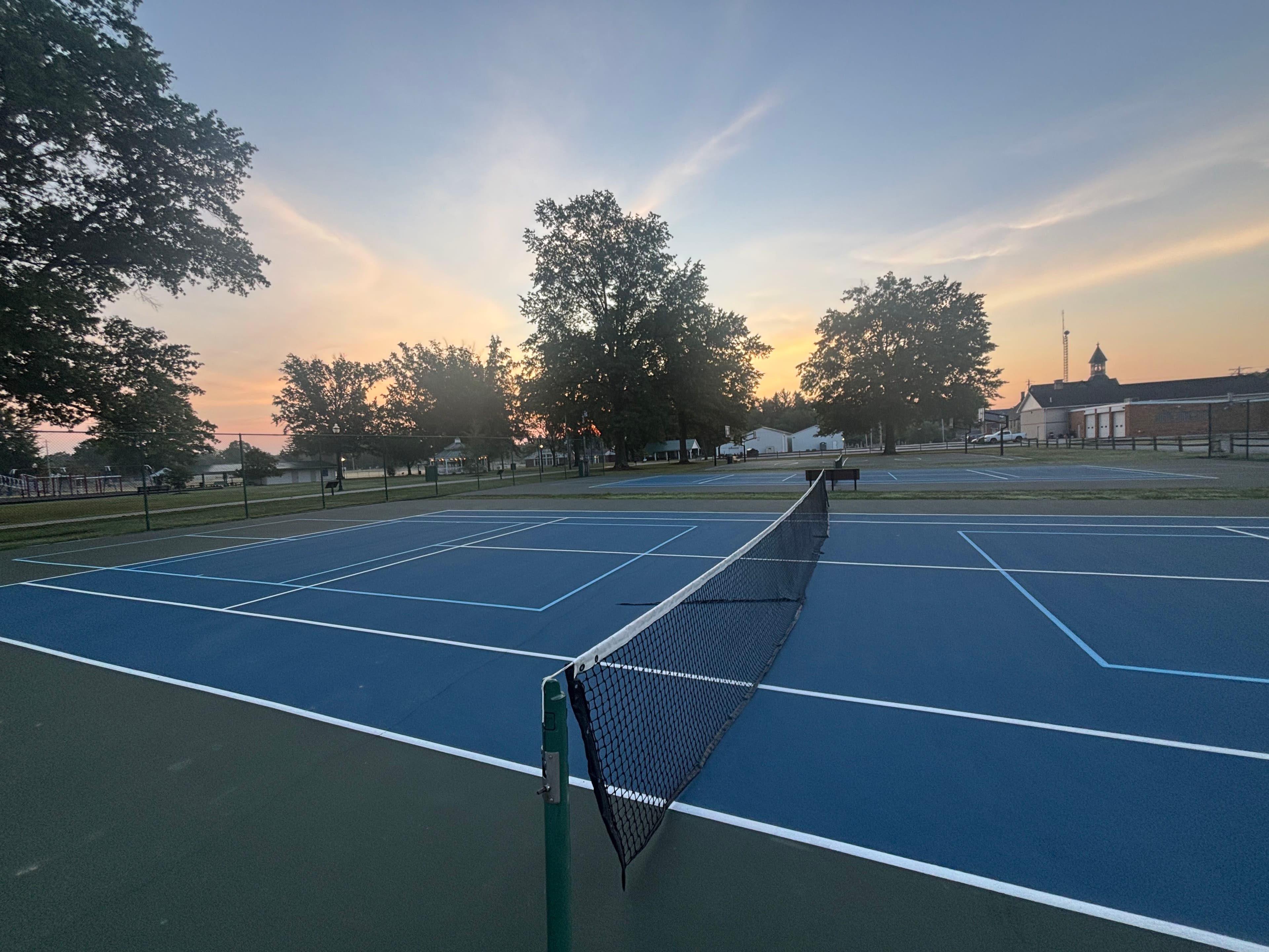 Columbia Park pickleball courts