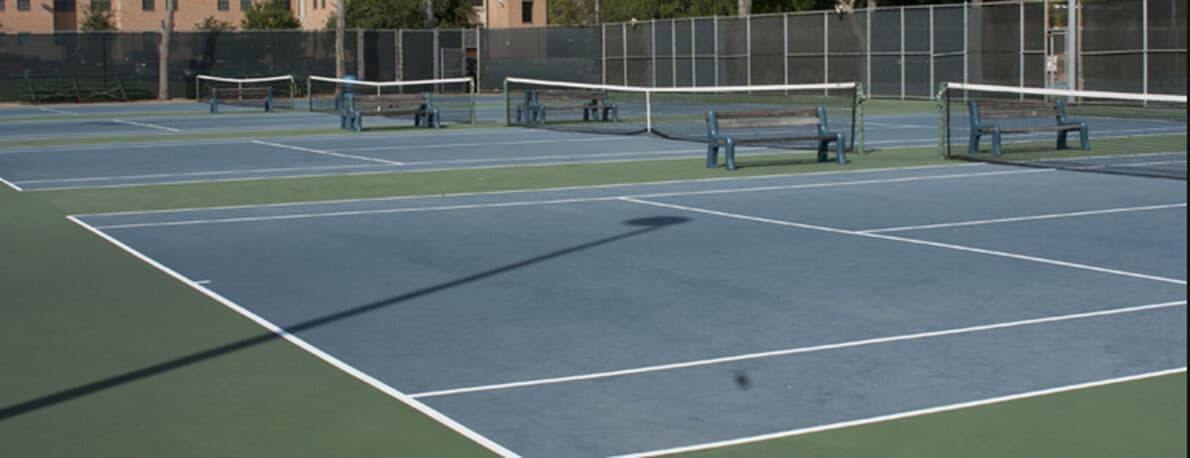 Sam Houston State University pickleball courts