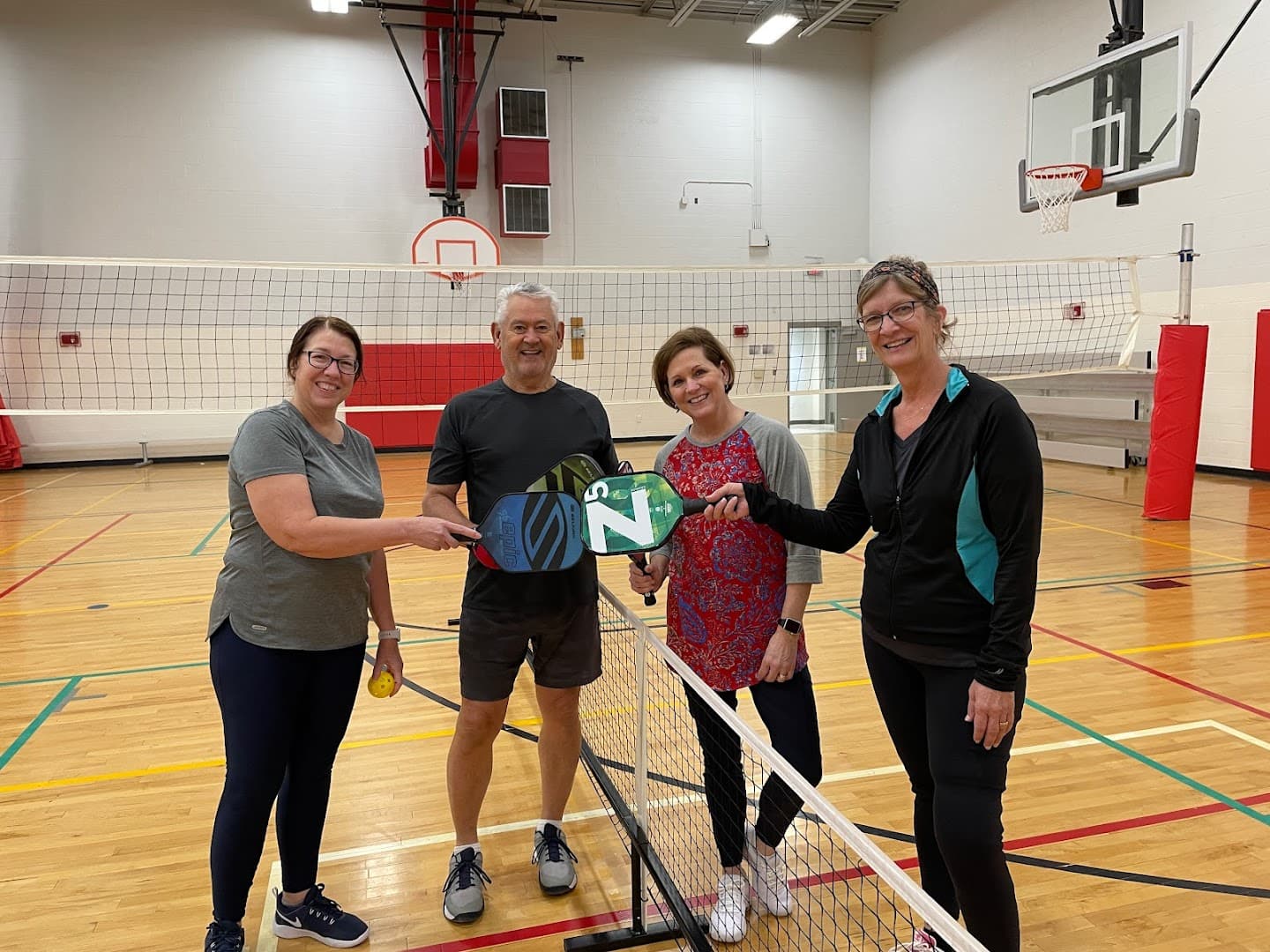 Mills County YMCA pickleball courts