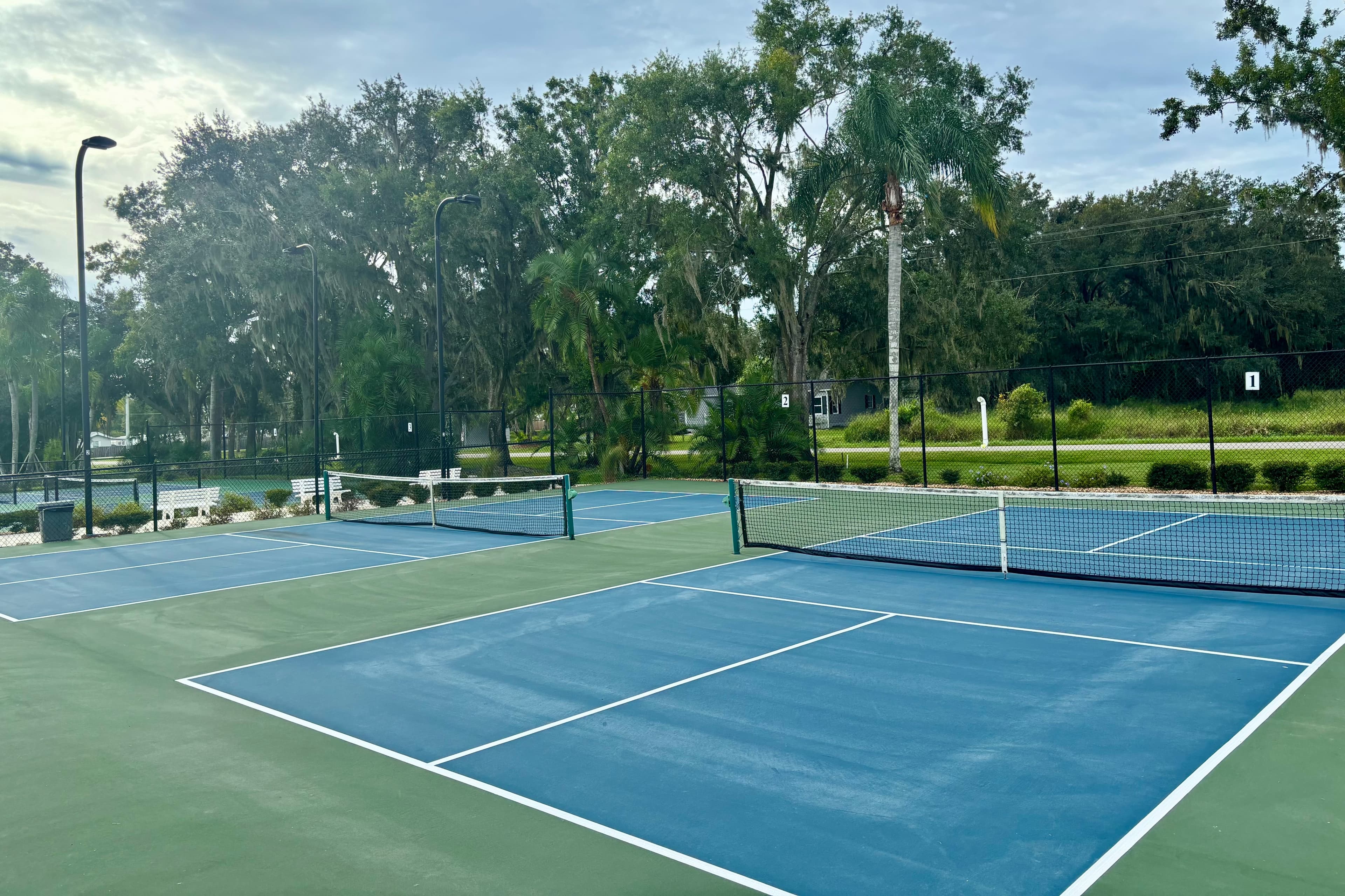 Torrey Trails RV & Golf Resort pickleball courts