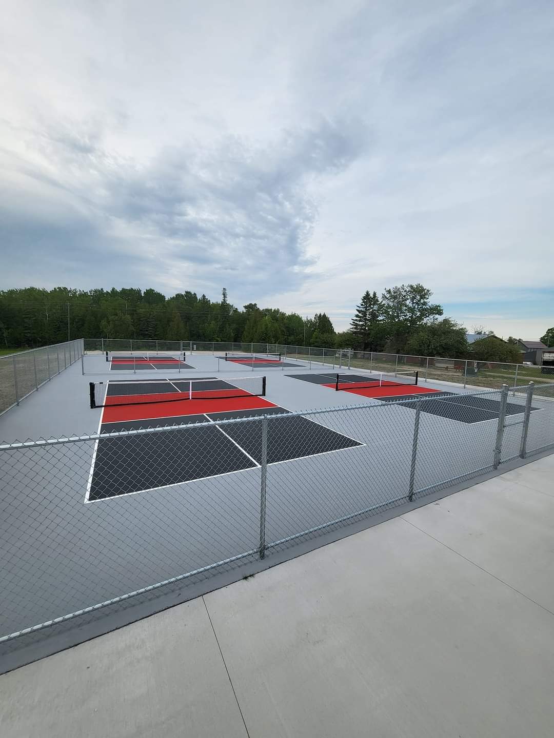 DeTour Village Outdoor Courts - Veterans Park pickleball courts