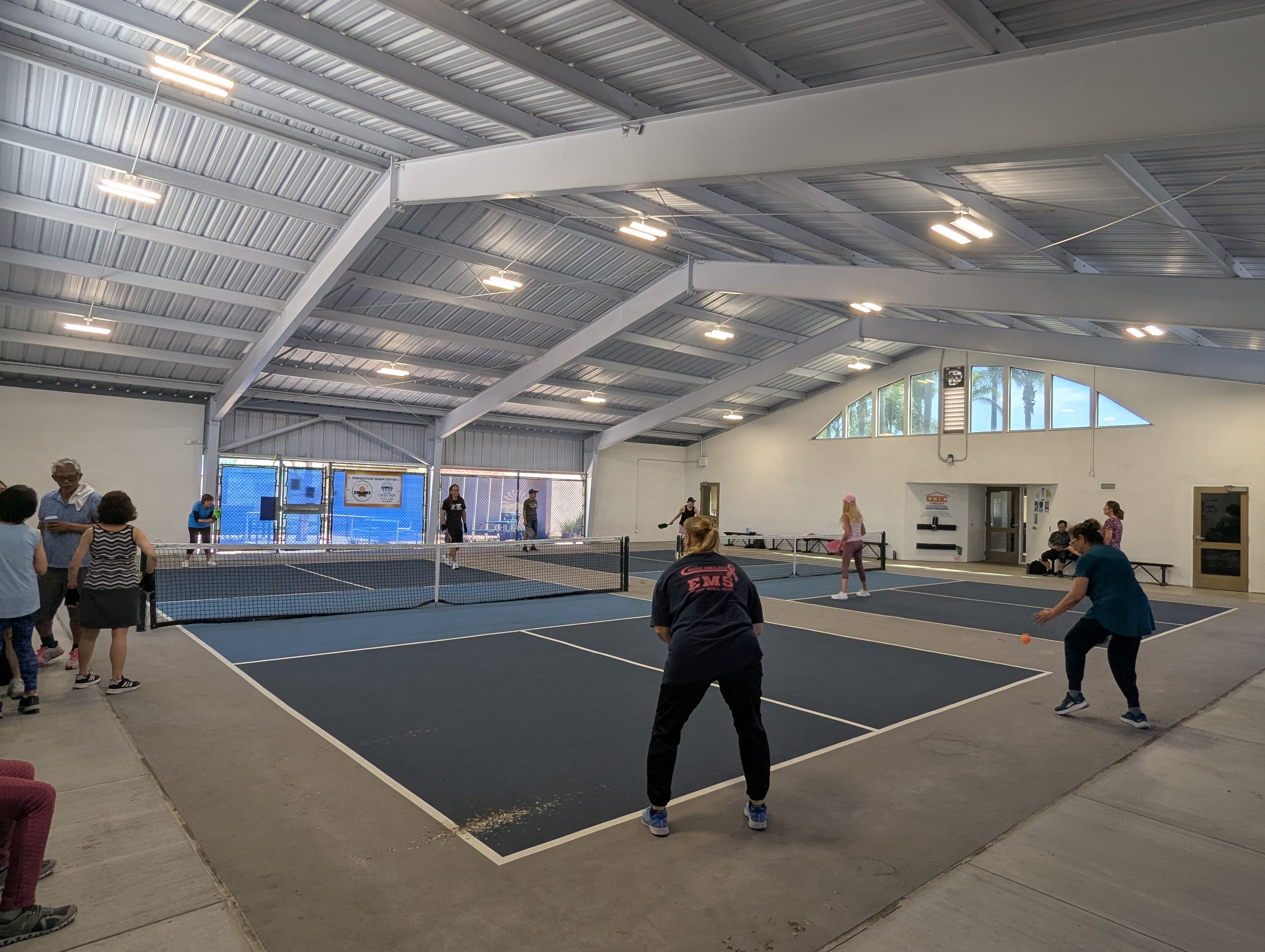 Norman Park Senior Center pickleball courts