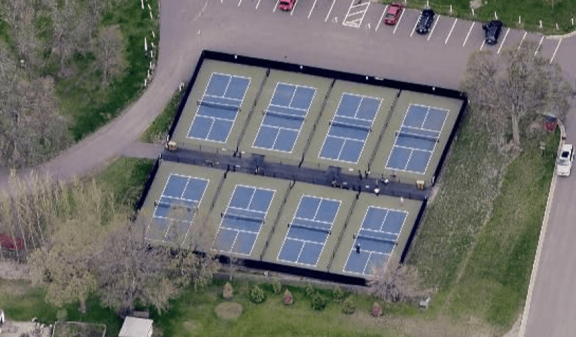 Kalona-City Park pickleball courts