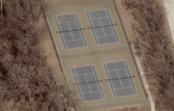 Brookside Park, Ames pickleball courts
