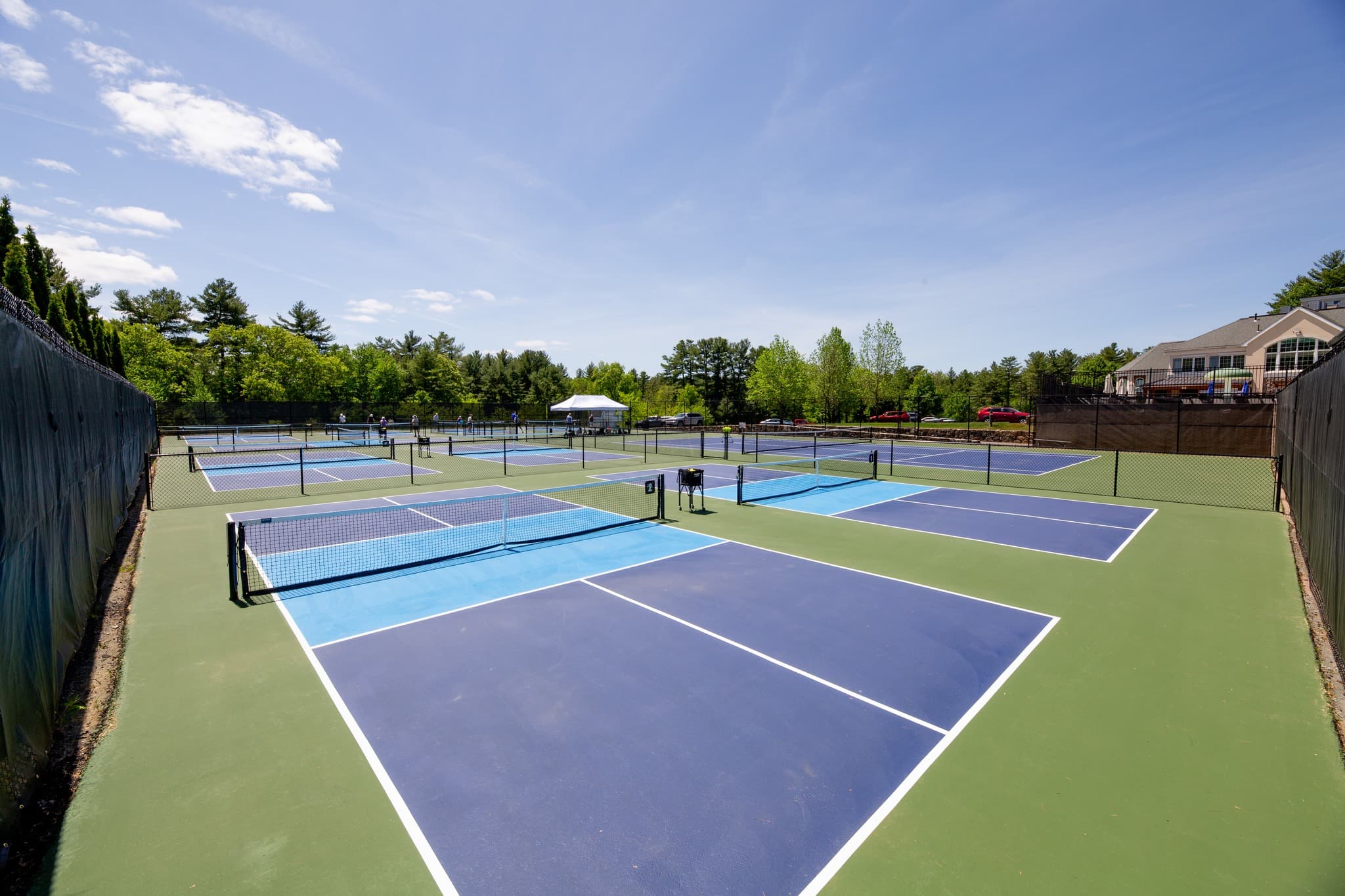 Ridge Club pickleball courts