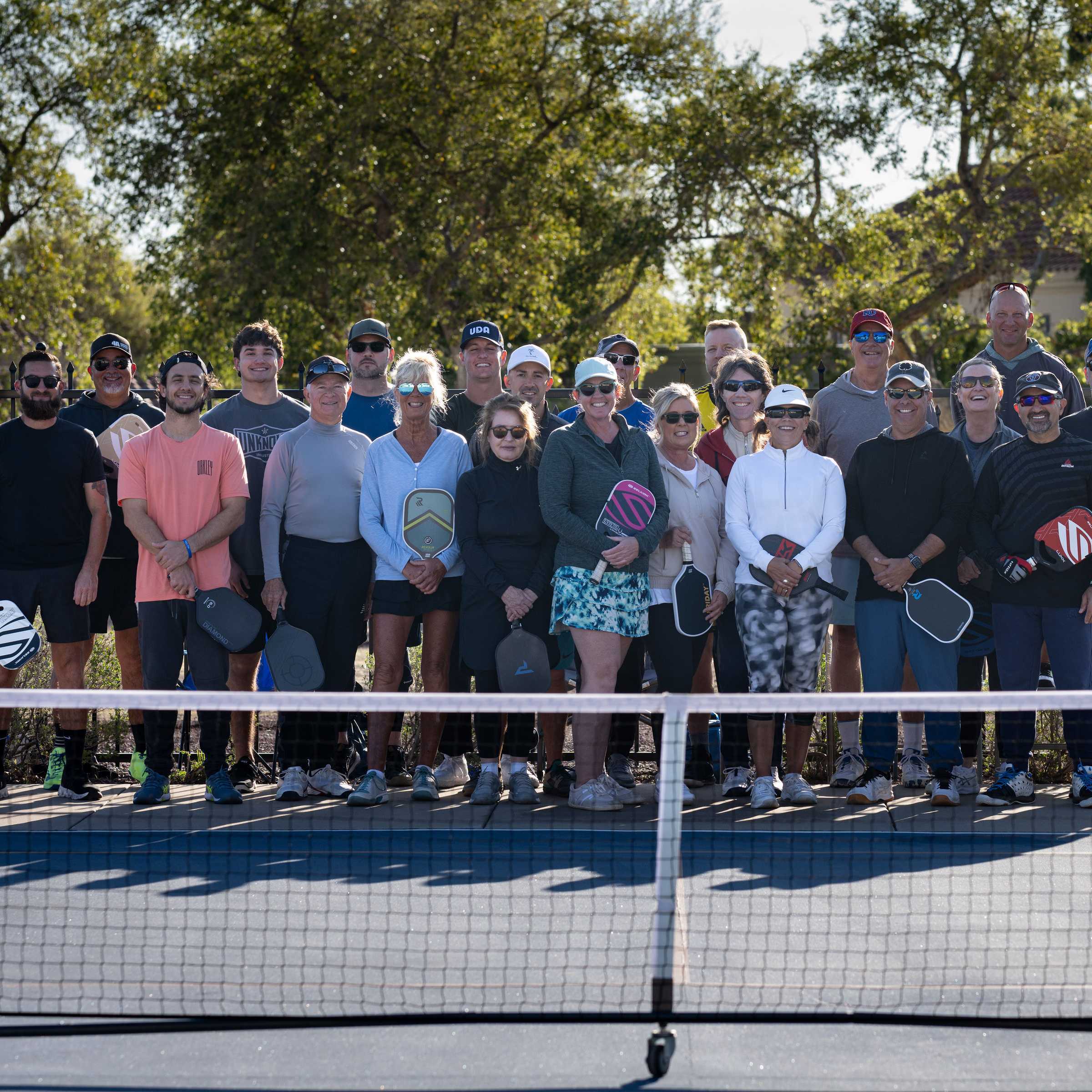 The Center on Main pickleball courts