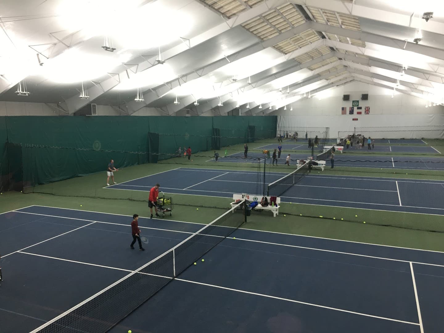 The Club at Harper's Point pickleball courts