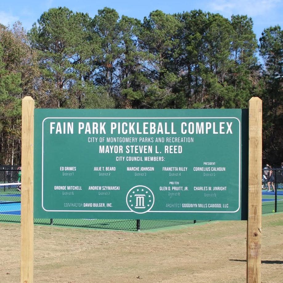 Dean Fain Park pickleball courts