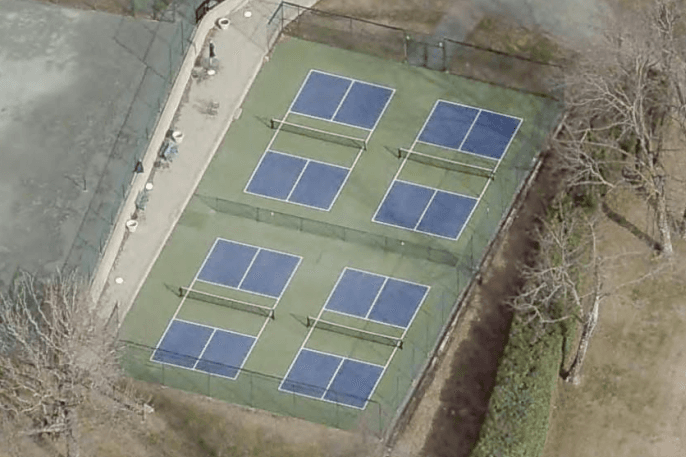 Roaring Gap Club pickleball courts