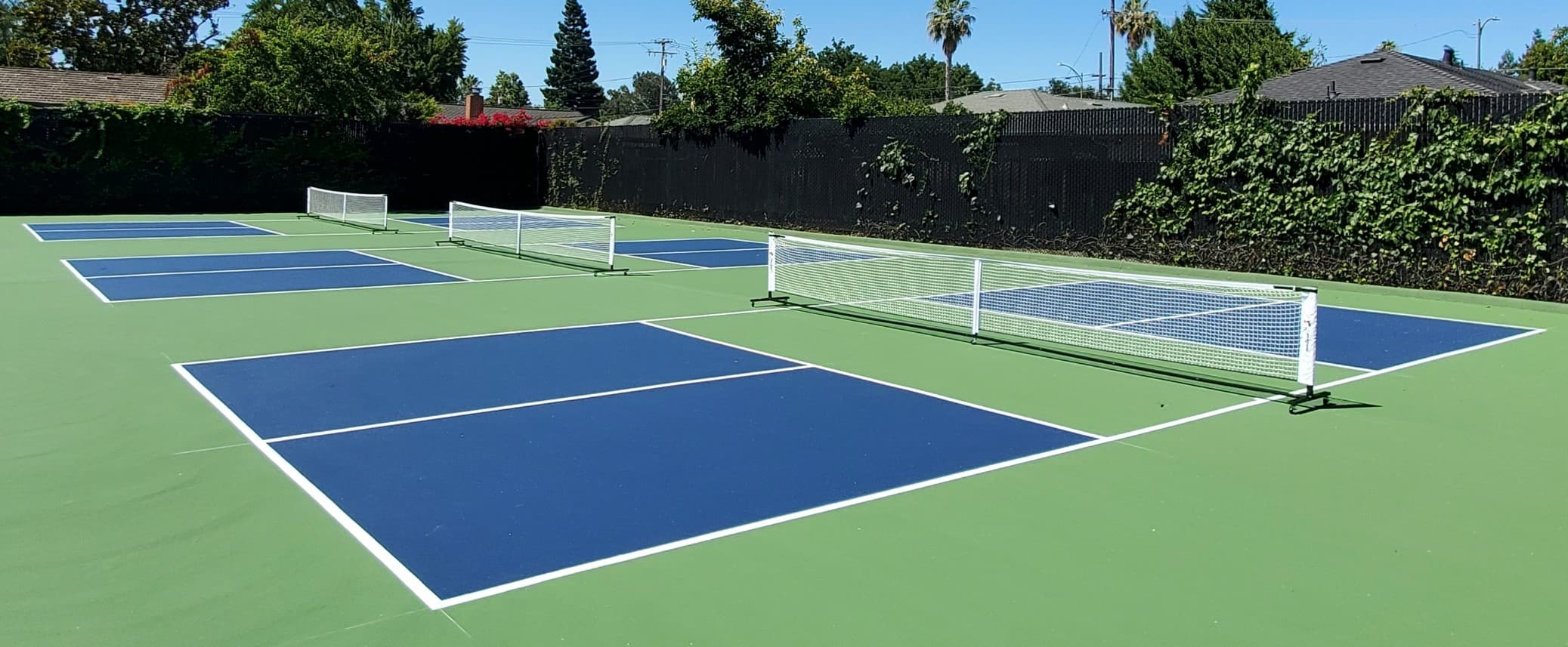 San Jose Swim & Racquet Club pickleball courts