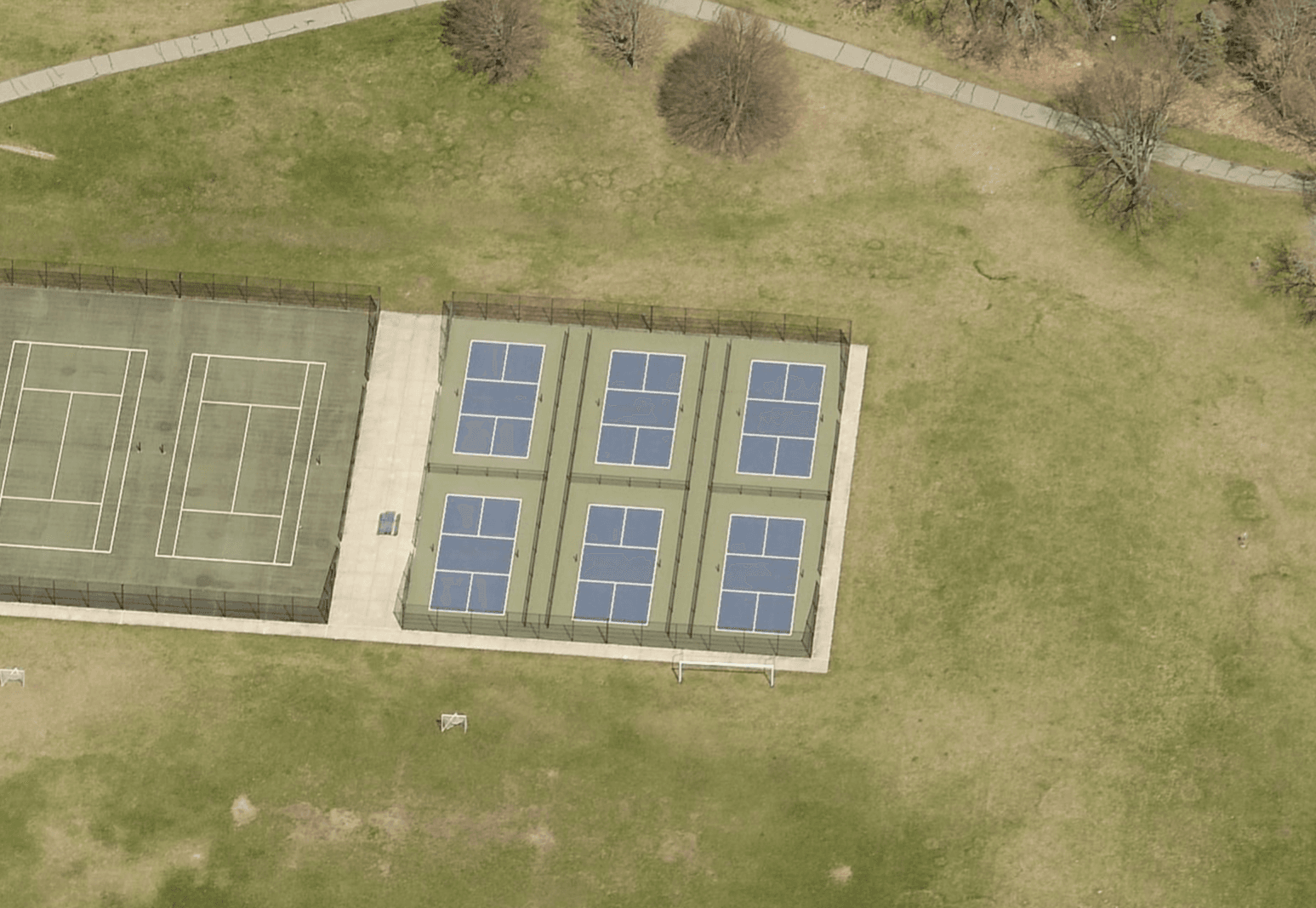 Cascade Township Recreational Park pickleball courts