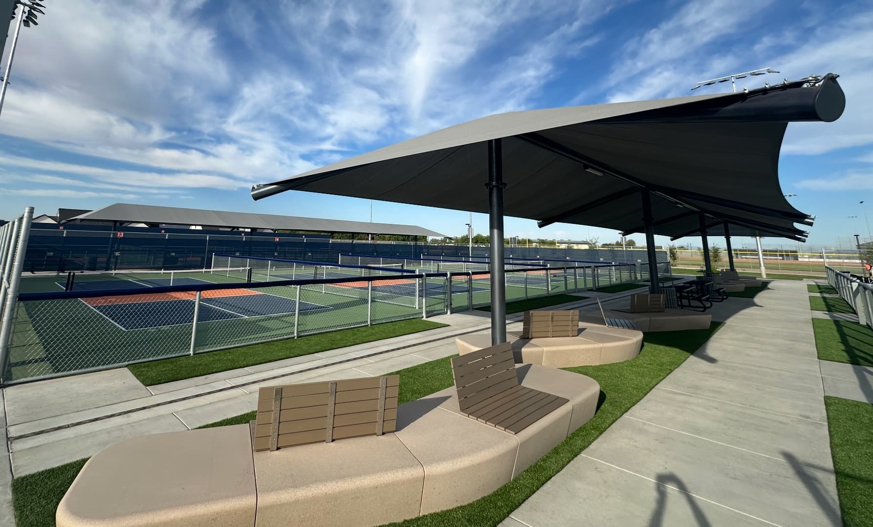 Frontier Family Park pickleball courts
