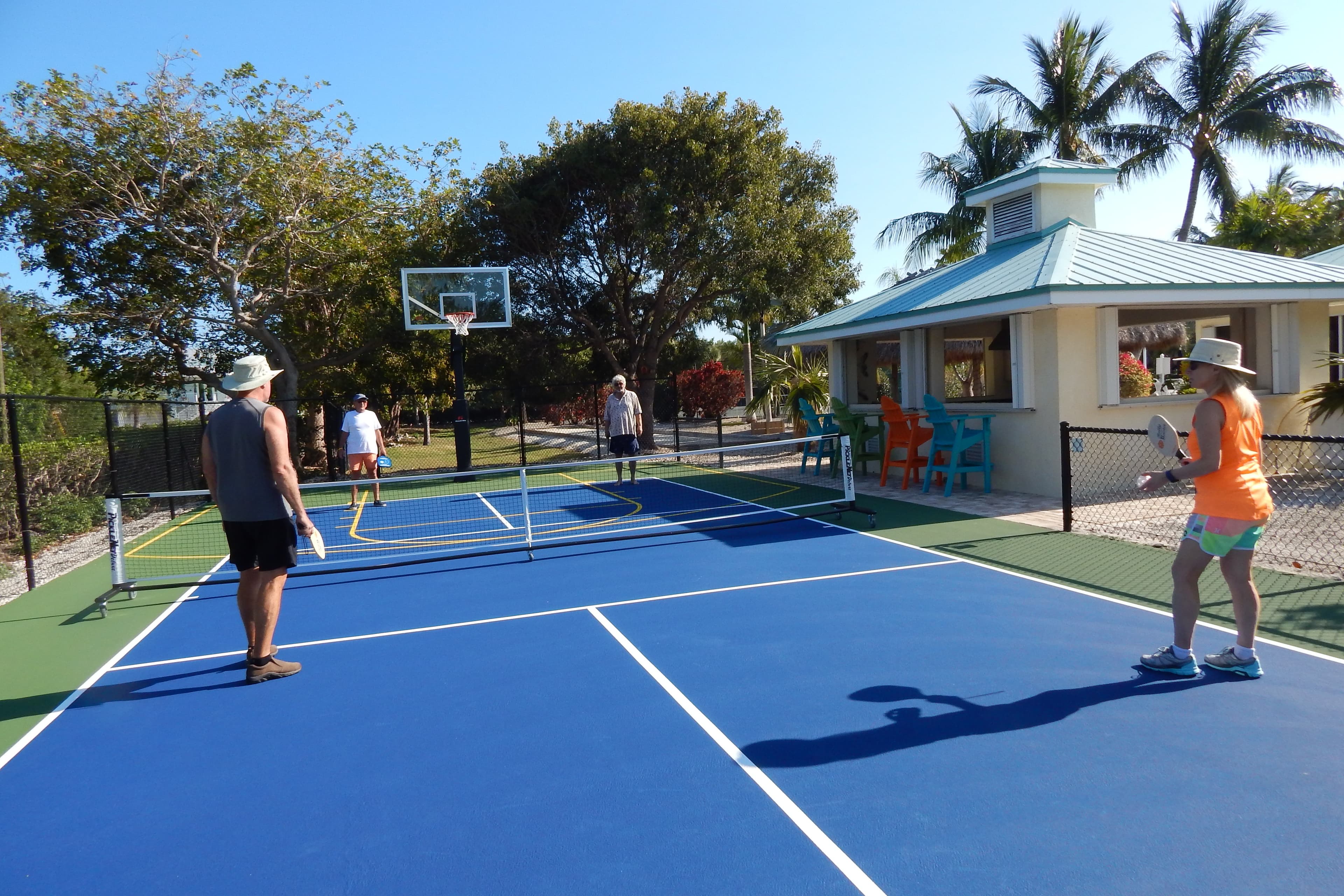 Club Duck Key pickleball courts
