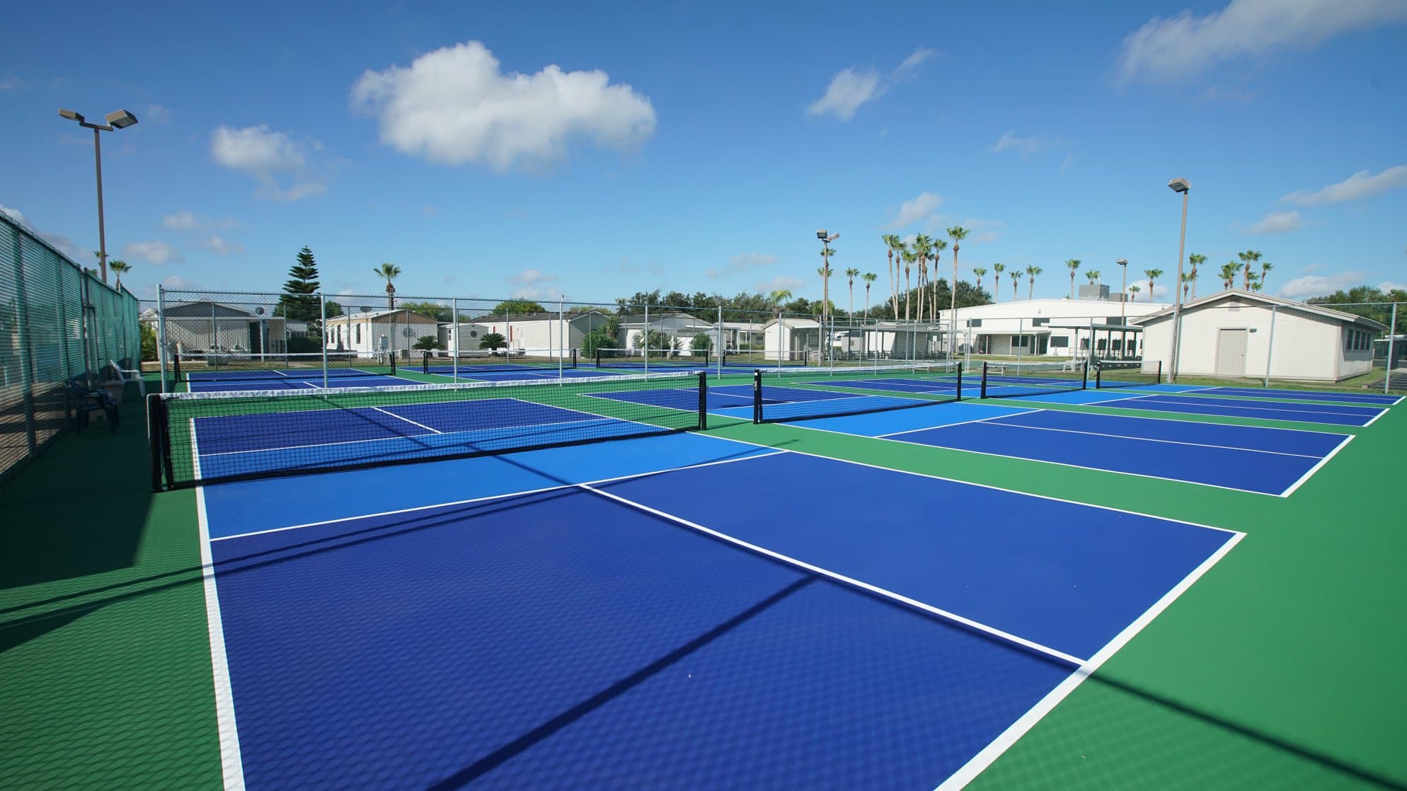 Casa Del Valle RV Resort pickleball courts