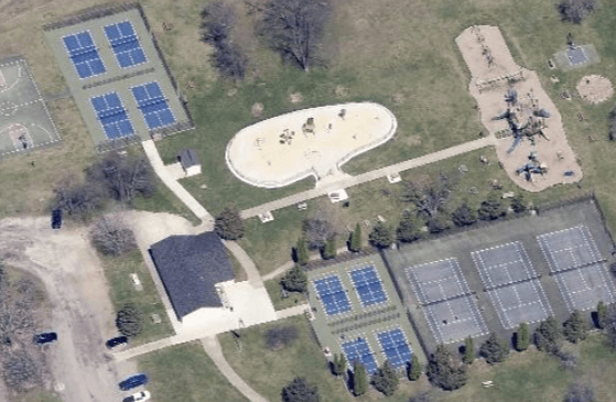 Independence Township Clintonwood Park pickleball courts