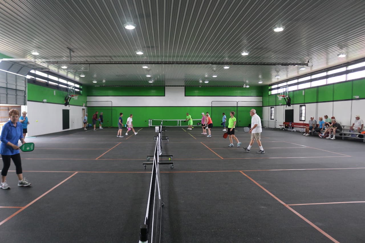 Sports at the Beach Indoor Academy pickleball courts