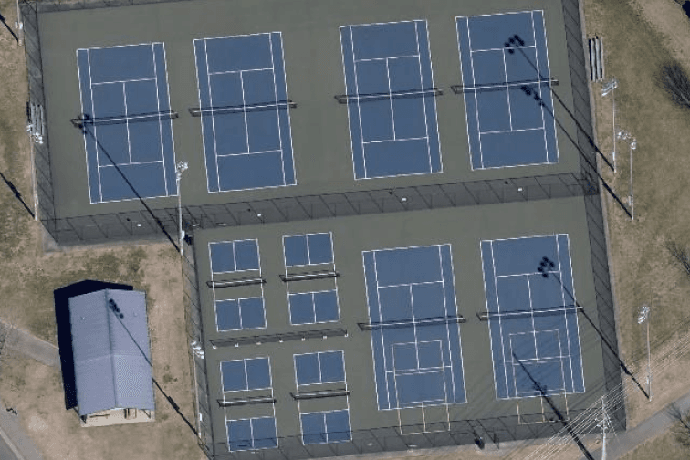 Pigeon Forge Community Center pickleball courts