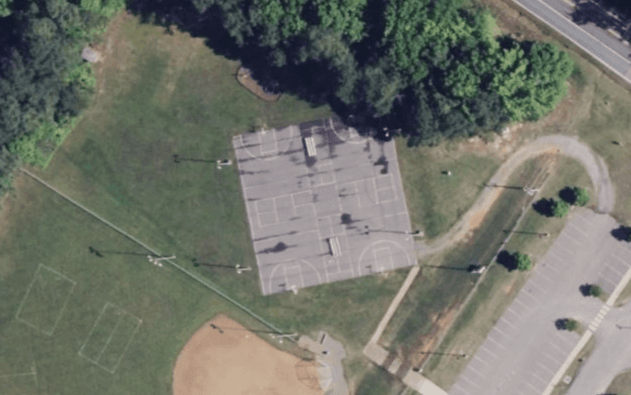 Thomas Jefferson Elementary School pickleball courts