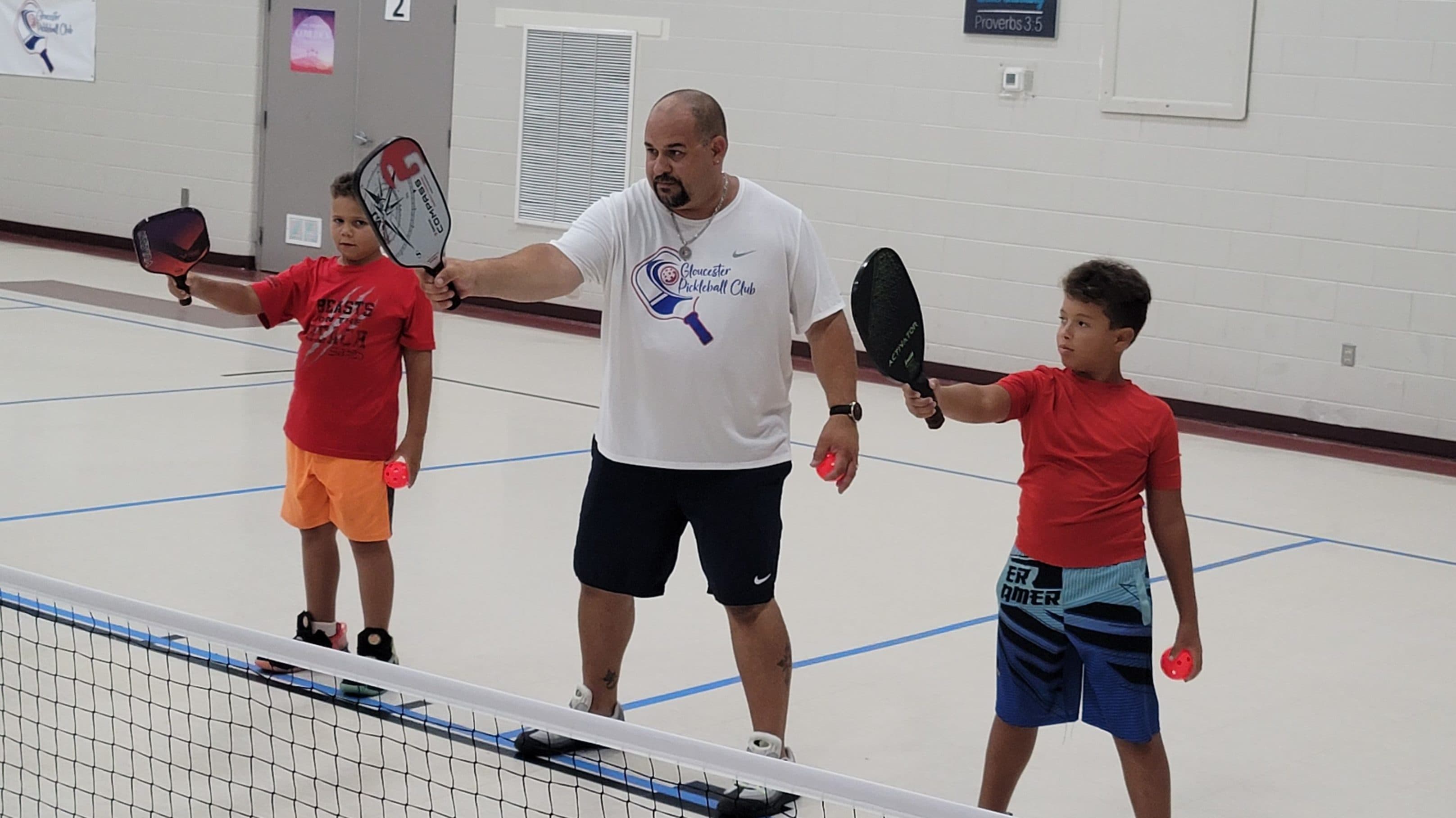 Newington Baptist Church Gym pickleball courts
