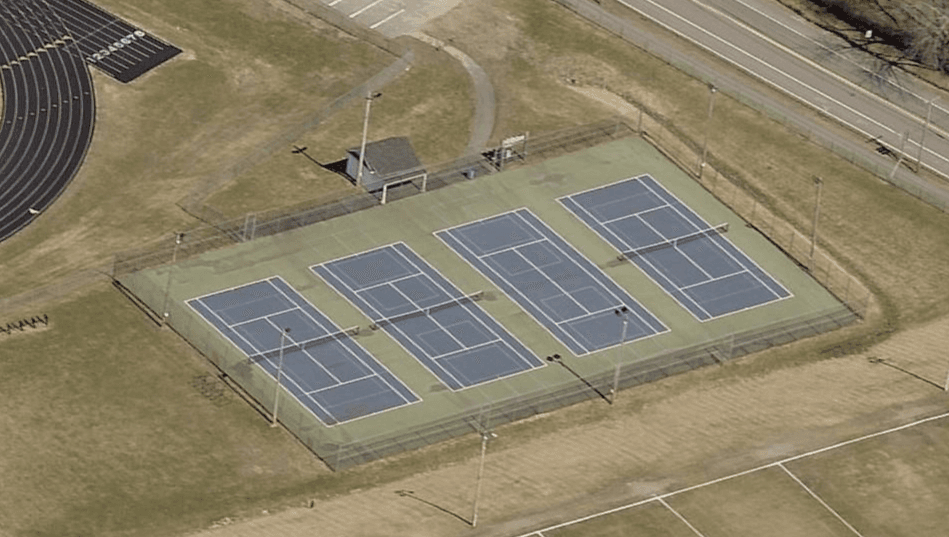 Westbrook High School pickleball courts