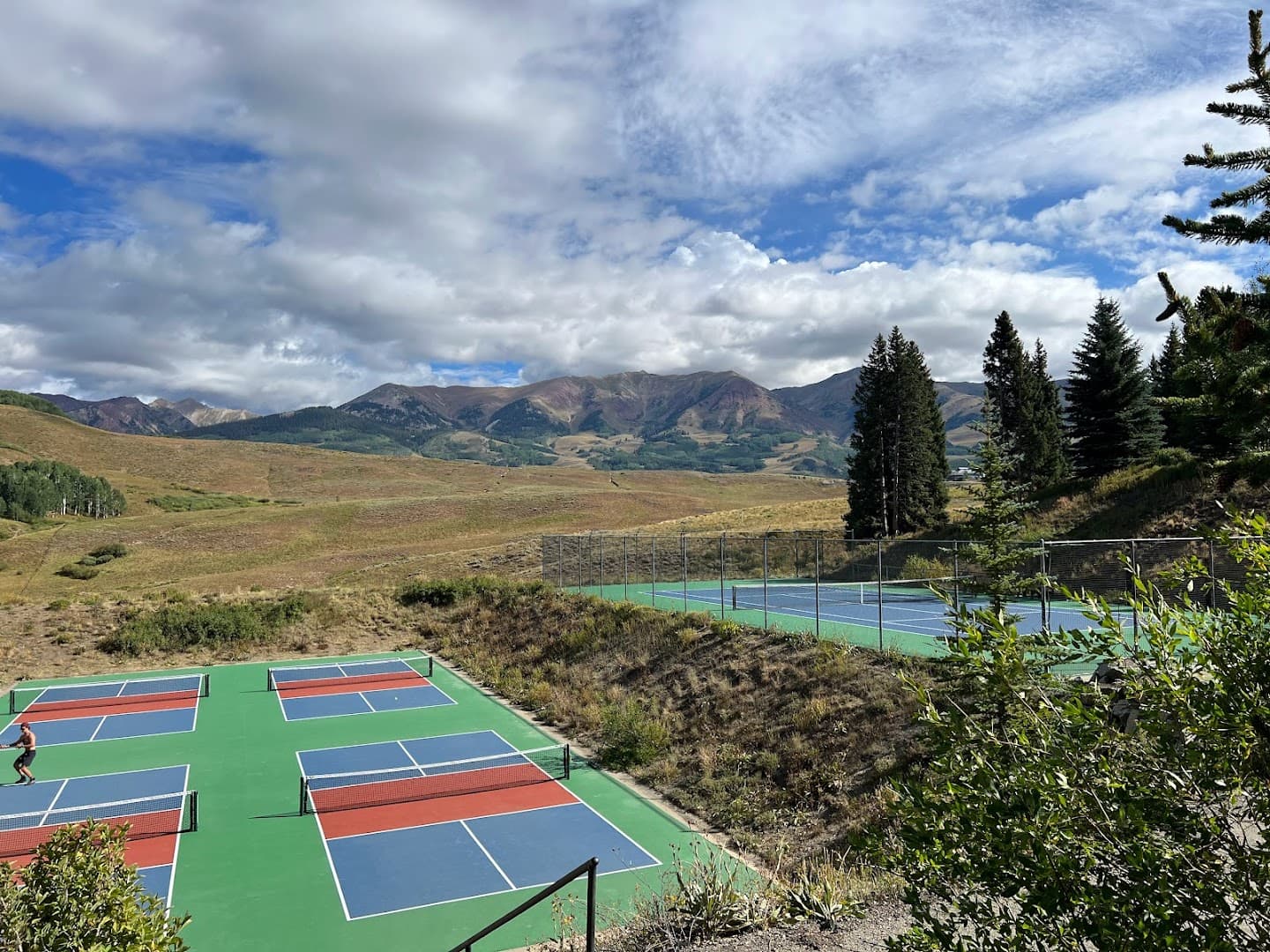 Ted Scheske Town Park pickleball courts