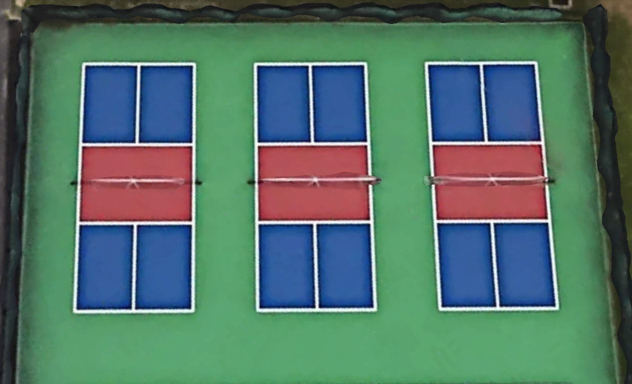 Bailey Middle School pickleball courts