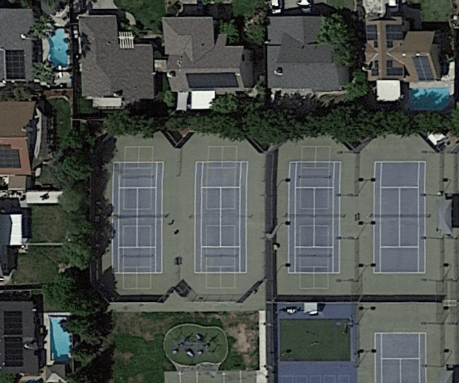 In-Shape Health Club - Tracy pickleball courts