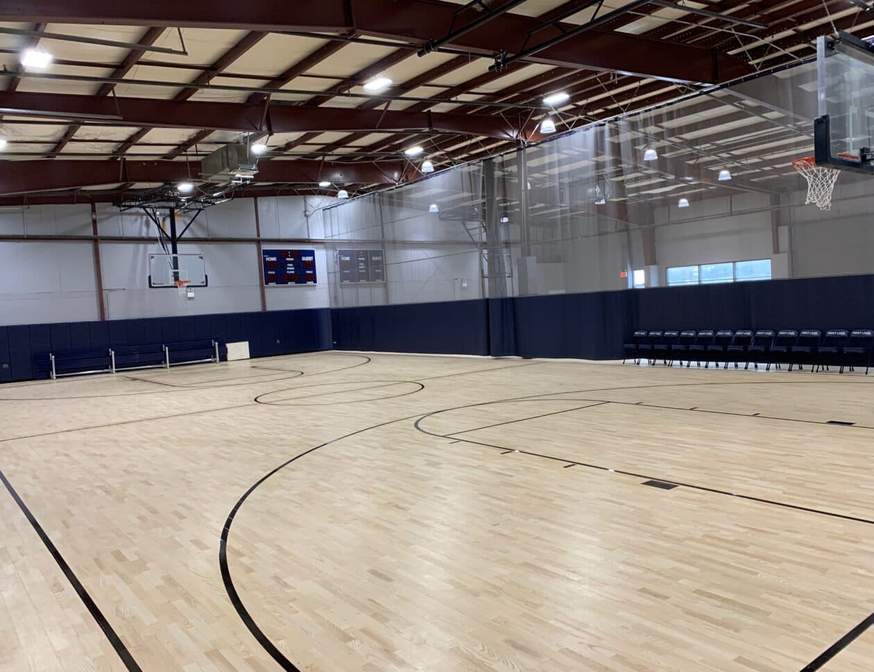 Next Level Sports Center pickleball courts