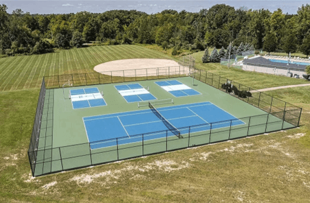 Chandler Commons Park pickleball courts