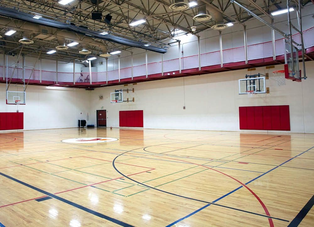 Bellevue Family YMCA pickleball courts