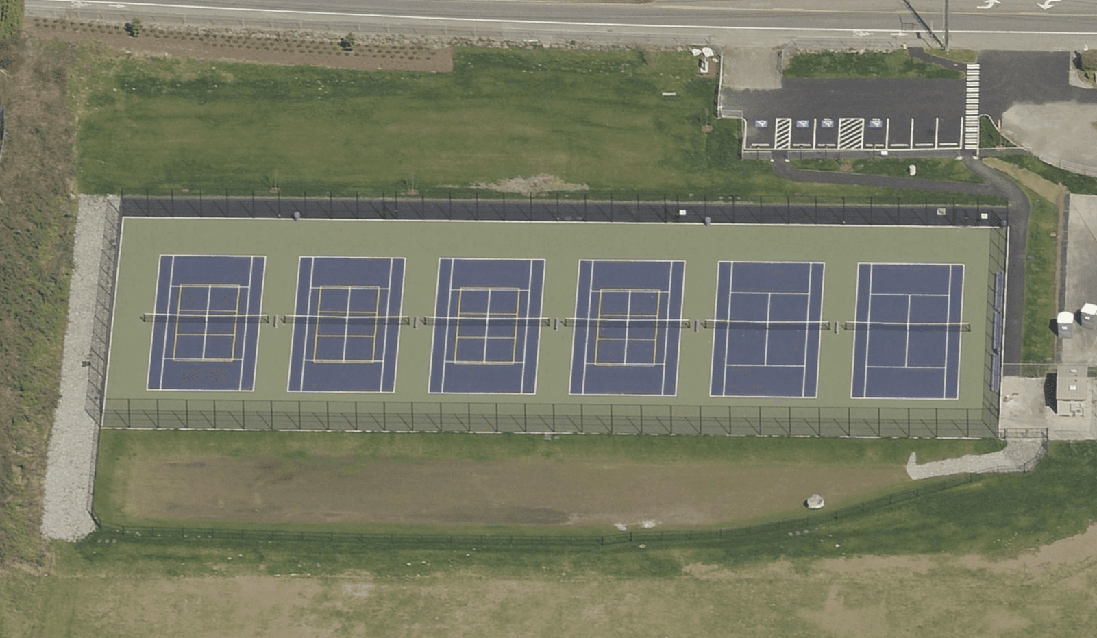 Highline High School Pickleball and Tennis Courts pickleball courts