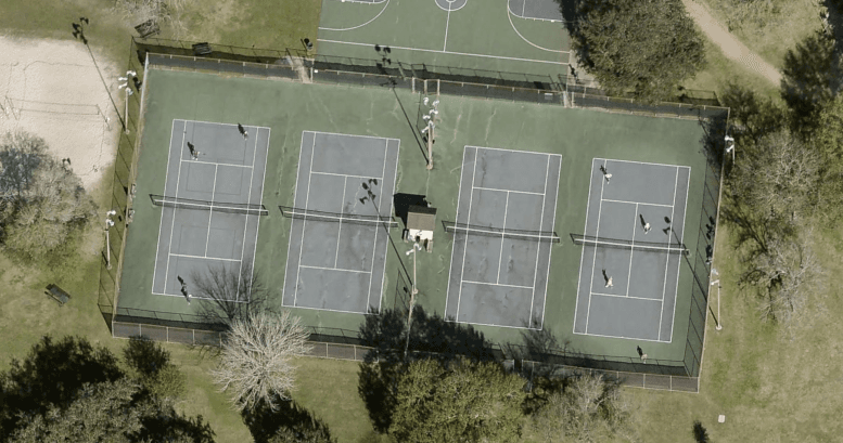 Stevenson Park pickleball courts