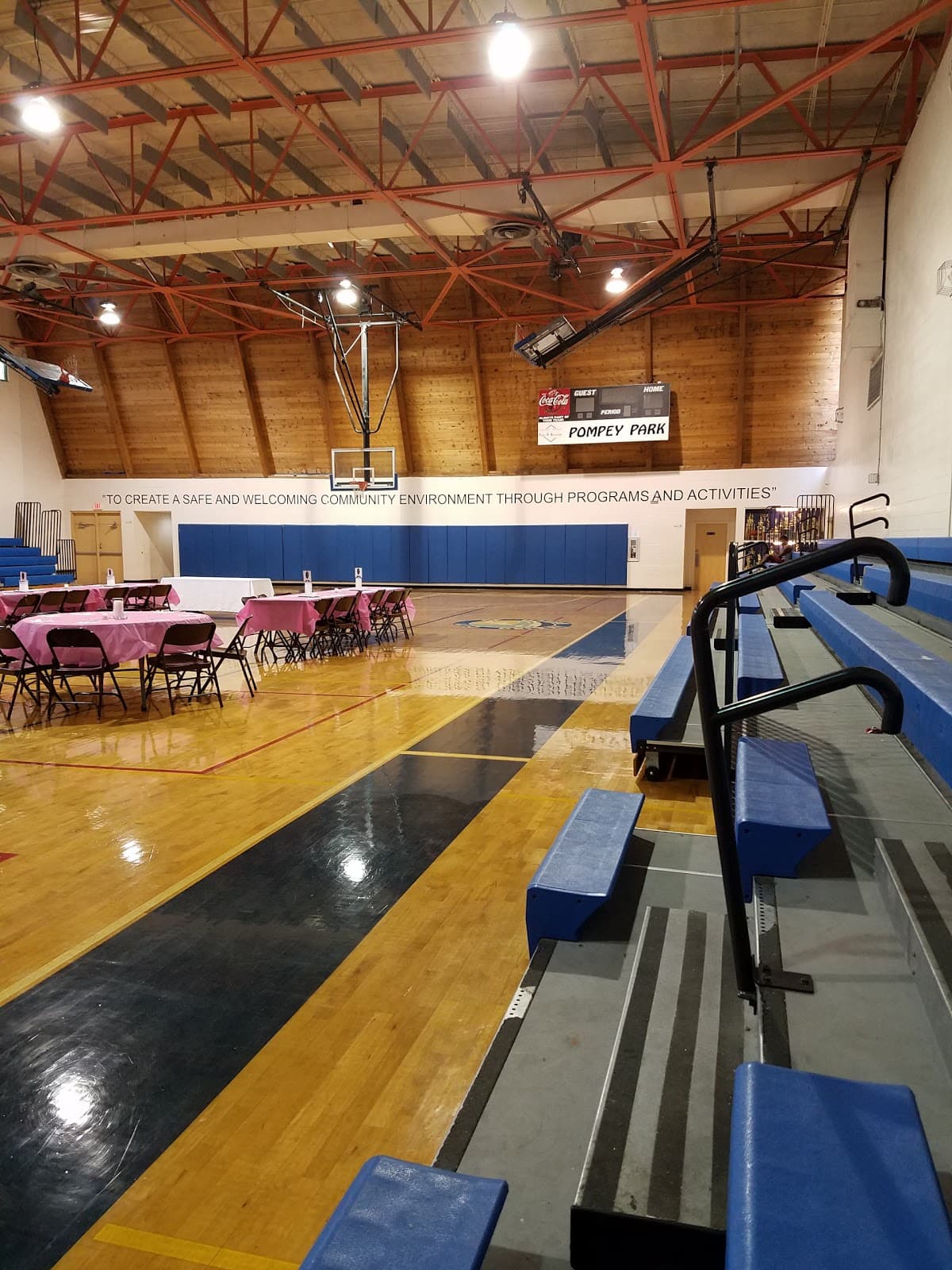 Pompey Park Community Center Gym pickleball courts